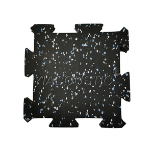 An toàn không phai không có mùi cao su phòng tập thể dục gạch chống sốc phòng tập thể dục sàn cao su phòng tập thể dục sàn Mat cho trong nhà hoặc sân chơi - Product Image 3