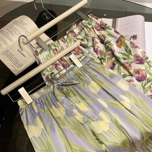 Ensemble de pyjama en satin pour femmes, manches longues, imprimé floral, vêtements de détente, deux pièces, vêtements de nuit, printemps été - Product Image 5