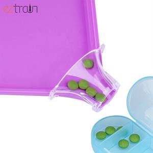 ถาดนับเม็ดยาแบบอัปเกรดพร้อมฝาปิดใหม่ไม้พายสีม่วงแบบมืออาชีพอุปกรณ์แจ้งเตือนแบรนด์ - Product Image 6