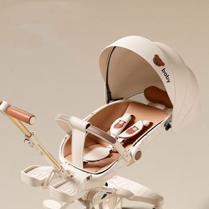 Offre Spéciale 3 en 1 bébé landau système de voyage transporteur réglable bébé poussette bidirectionnelle pliante haute paysage chariot - Product Image 6