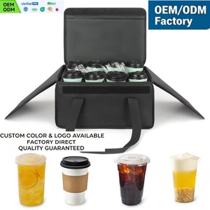 Bolsa Térmica Portátil de Poliéster OEM, Reutilizable, para Bebidas y Tazas de Café, 15L, para Viajes y Entregas - Product Image 1