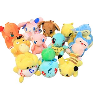 Factory 4 Inch 10cm Pokemoned Stuffed Animals Wholesale Small Pendant Decoration Doll Anime Plush Keychain Toys For Claw Machine - Product Image 6