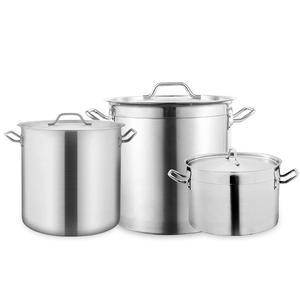 DaoSheng personnalisé vente directe d'usine ustensiles de cuisine en acier inoxydable marmite à soupe batterie de cuisine à <span class=keywords><strong>induction</strong></span> marmite normale - Product Image 1