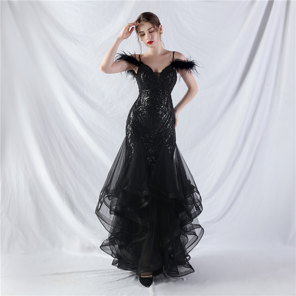 black strapless evening dress Sleek Black Strapless Formal Gown With Corset Boning And Ruching
