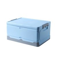 Bac de rangement sous lit rectangulaire moderne de luxe avec roulettes, grande capacité 20-35L, en PP écologique, anti-poussière, avec couvercle transparent, organisation, 10kg