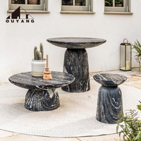Meubles nordiques personnalisés en marbre de pierre naturelle Table basse d'appoint en marbre au design de luxe Socle en marbre