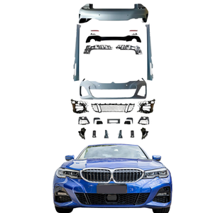 Kit carrosserie pour BMW Série 3 G20 2020-<span class=keywords><strong>2022</strong></span> : Ensemble pare-chocs avant, pare-chocs arrière, jupes latérales – Installation Plug and Play, ajustement parfait à 100 % - Product Image 1