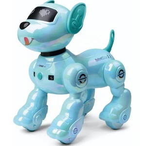 Robot Educativo Interactivo Sanjoyo RC Dog BG1533G con Sensor Táctil Electrónico Inteligente, Música, Baile, Control de 10m, Azul/Rosa, Plástico - Product Image 2