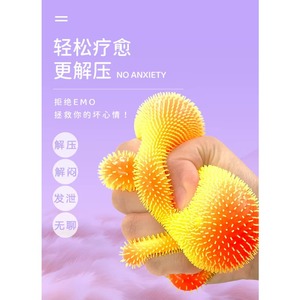 Super Soft Portable Stress Ball New Viral Maltose Plush Ball Color-changing Desk Toy Blind Box for Kids and Adult <b>Creative</b> <b>Gift</b> - Product Image 6