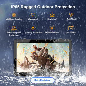 Affichage numérique mural à luminosité de 3000 nits, CMS basé sur le cloud, écran tactile LCD, affichage publicitaire extérieur pour magasin - Product Image 3