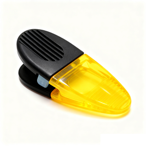 Vente en gros pince magnétique crocodile pour réfrigérateur en plastique avec logo personnalisé trombones magnétiques pour réfrigérateur de bureau de pince à mémo magnétique Jumbo - Product Image 6