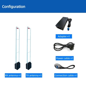 Bán buôn 8.2MHz bán lẻ cảm biến RF <span class=keywords><strong>EAS</strong></span> hệ thống RX + TX RF Antenna RF hệ thống báo động cho các siêu thị - Product Image 3