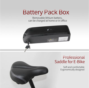 Vélo électrique tout-terrain 26 pouces, 2 roues, 350W, batterie lithium 36V, avec frein à câble, autonomie 60 km, pour les voyages, livraison gratuite - Product Image 3