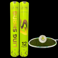 Volants d'entraînement LS700 Premium en plumes d'oie pour un vol stable