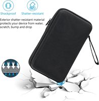 Sac d'accessoires électroniques pour adaptateur secteur MacBook, chargeurs, carte SD, clé USB, boîte de protection rigide avec sangle