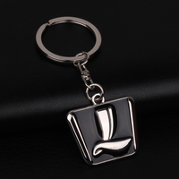 Porte-clés Métal Personnalisé Logo de Voiture Adapté pour Opel Mitsubishi Renault Volvo Vente en Gros Émail Diverses Marques de Voitures