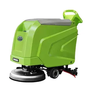 Depurador de pisos D3M Comercial Compacto Alimentado por batería Walk Behind Floor Scrubber Machine