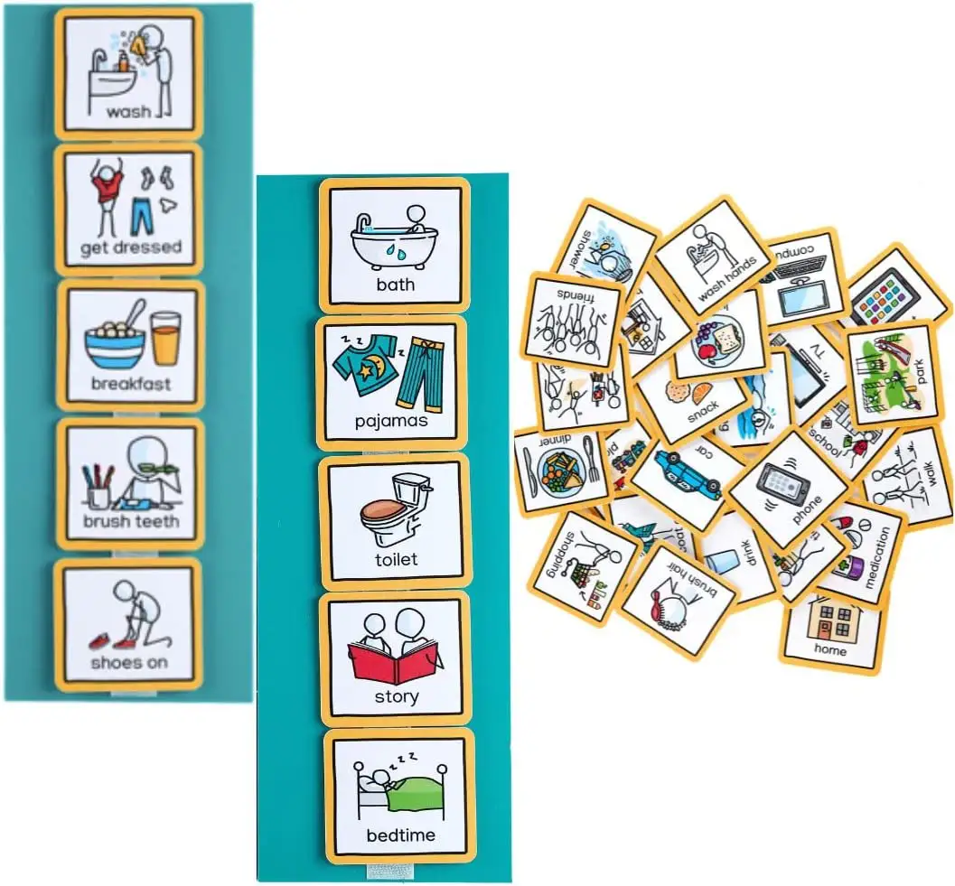 Customized D I Y words flash cards set for Age 2-5