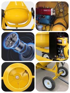 Mini Mezcladora de Concreto de Gasolina/Diésel de Alta Eficiencia y Amplio Uso, 6M/H, con Bomba y Motor para Uso en Construcción - Product Image 4