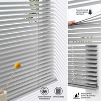 Persianas Venecianas Inteligentes de Aluminio ZSTARR con WiFi, Compatibles con Alexa y Google