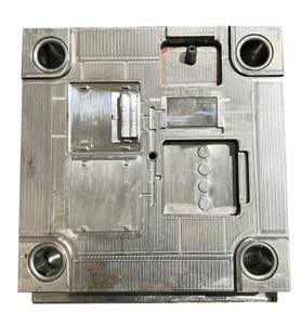 Hoogwaardige luxe FST merk PCB behuizing spuitgietproces duurzame metalen op maat gemaakte onderdelen spuitgietmallen kunststof onderdeel zwarte mal - Product Image 1