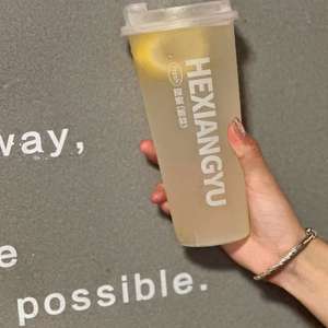 Tasse en plastique PP jetable givré Custom90-700ml pour boissons, thé au lait, café, boissons froides - Product Image 4