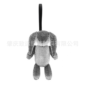 Bunny Handbag Vertical <b>Square</b> Single Strap Zipper Closure Portable Women's Chest Bag For Leisure Travel Summer 2024 - Product Image 2