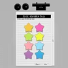Bloc-notes en papier offset auto-adhésif réutilisable en forme d'étoile, écriture fluide, coloré, sans résidu, multi-usages
