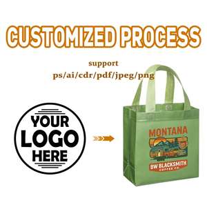 Custom Eco-Friendly <b>Large</b> Tote <b>Bags</b>, Reusable Polypropylene Non-Woven Grocery <b>Bags</b> with Logo for Promotions and <b>Gifts</b> - Product Image 6
