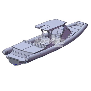 <span class=keywords><strong>Bateau</strong></span> gonflable <span class=keywords><strong>semi</strong></span>-<span class=keywords><strong>rigide</strong></span> en aluminium à double plancher de 36 pieds RIB1150 <span class=keywords><strong>Bateau</strong></span> de patrouille Pêche Aviron Moteur <span class=keywords><strong>hors</strong></span>-<span class=keywords><strong>bord</strong></span> inclus Combo - Product Image 6