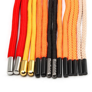 Fabricant de baskets de sport élastiques plates à lacets en polyester personnalisées Chaussures de dessin Cordes de remplacement Aglet Lacets de rechange - Product Image 2