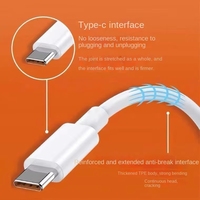 Câble de charge rapide USB 3.0 Type C 120W 6A 2m, cordon de synchronisation de données haute vitesse avec gaine TPE pour téléphone, ordinateur portable et tablette