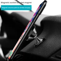 Support de téléphone magnétique flexible et étanche avec chargeur sans fil, feuille adhésive forte et autocollante, prix usine