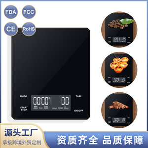 Coffee Scale 3000G Digital Display <b>Timer</b> For Pour Over Coffee - Product Image 5