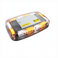 Luz Estroboscópica de Emergencia Recargable OPL5 de 12V, Color Ámbar, para Techo, 17 Modos de Destello, Brillo Alto/Bajo, Base Magnética, para Construcción
