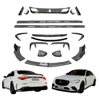 Kit carrosserie en fibre de carbone humide BTC pour Mercedes-Benz Classe S W223 - Améliorez votre véhicule avec le style MSY : lèvre avant, diffuseur arrière, jupes latérales, pare-chocs