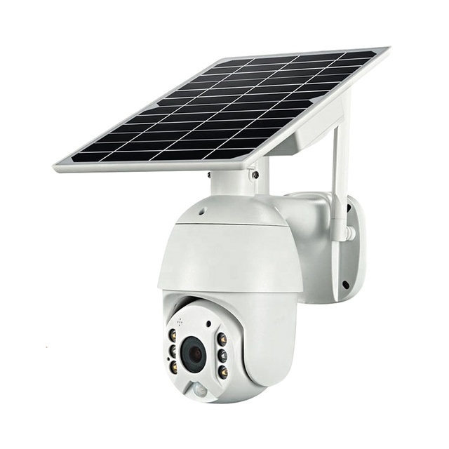 PIR AI Humanoid Detection Alarm PTZ Low Power Battery Home Security Solar Wifi Camera Outdoor