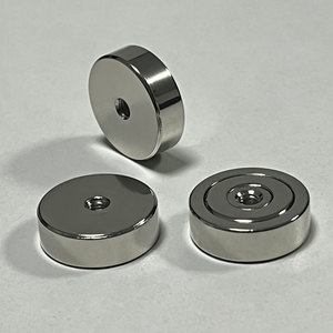 N52 Neodymium M2M3 M4 M5 M6 M8 M10 Magnet <span class=keywords><strong>Pot</strong></span> magnetik dengan Countersunk untuk pemasangan dinding penyimpanan alat kabinet kayu - Product Image 1