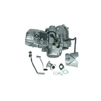 Ensemble moteur de moto horizontal 4 temps CQJB 190CC ZS190 avec démarrage électrique