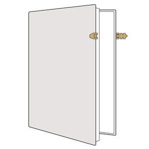 Quaderno di Alta Qualità Azure Midi con Fodera (Chiusura con Elastico) Design Personalizzato Diversi Colori Viola - Product Image 6