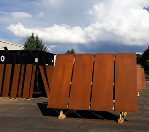 Paneles de Acero para Muro Cortina Industrial, Acabado Óxido, 70 Pulgadas de Ancho, Uso Exterior, Diseño Anticorrosión - Product Image 1