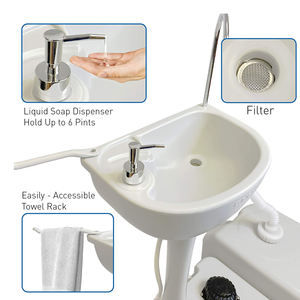<span class=keywords><strong>Station</strong></span> d'évier Portable pour le <span class=keywords><strong>lavage</strong></span> des mains, usage extérieur, 1 pc, réservoir d'eau sale, pour <span class=keywords><strong>Camping</strong></span>, <span class=keywords><strong>Camping</strong></span>-<span class=keywords><strong>car</strong></span> - Product Image 5