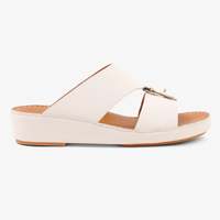 Sandales arabes pour hommes SHIKOL, respirantes, en cuir de vachette de qualité supérieure, pantoufles traditionnelles du Moyen-Orient, chaussures décontractées d'été pour l'extérieur