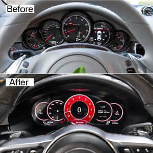 LCD Bảng điều khiển công cụ Màn hình hiển thị xe kỹ thuật số Bảng điều khiển đồng hồ tốc độ cho Porsche Panamera 970 2010-2016 - Product Image 3