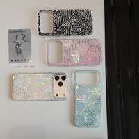 Nouvelle coque de téléphone multicolore à imprimé léopard et zèbre pour iPhone 17 Pro Max 16 15 15 Pro Max – Housse de protection arrière