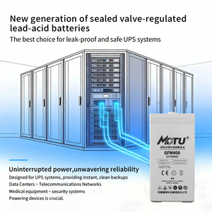 Baterías de Almacenamiento de Energía MOTU de Fábrica, Batería de Plomo-Ácido Sellada de 2V 400Ah para Sistema de Energía Ininterrumpida, Sistema Solar, UPS, EPS - Product Image 4