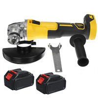 Portable 21V sans fil électrique 125mm meuleuse d'angle moteur sans balais de qualité industrielle bricolage déclencheur de Machine de découpe à piles