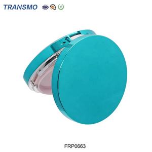 Wholesale Powder Blush Container Private Label Powder case With Puff <b>Makeup</b> Blush Container Powder <b>Storage</b> <b>Box</b> - Product Image 4