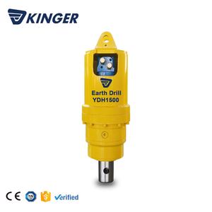 Taladro hidráulico de tierra para agujeros de poste de valla, para excavadora, MINICARGADORA - Product Image 3