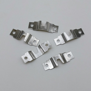 Crochet de suspension épaissi argenté à rayures horizontales et verticales en fer plaqué pour cadre photo, point de croix, décoration murale - Product Image 3